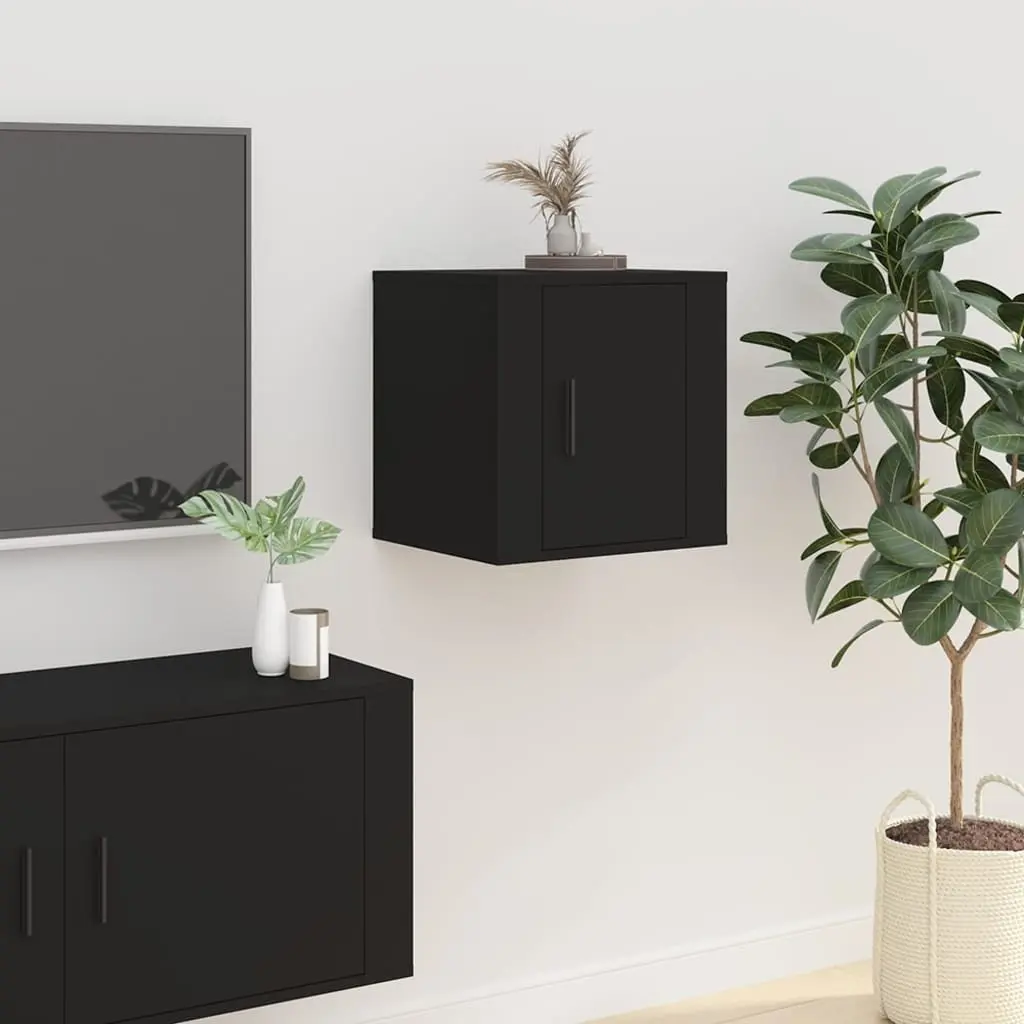 Black Storage Cabinet for TVs and More