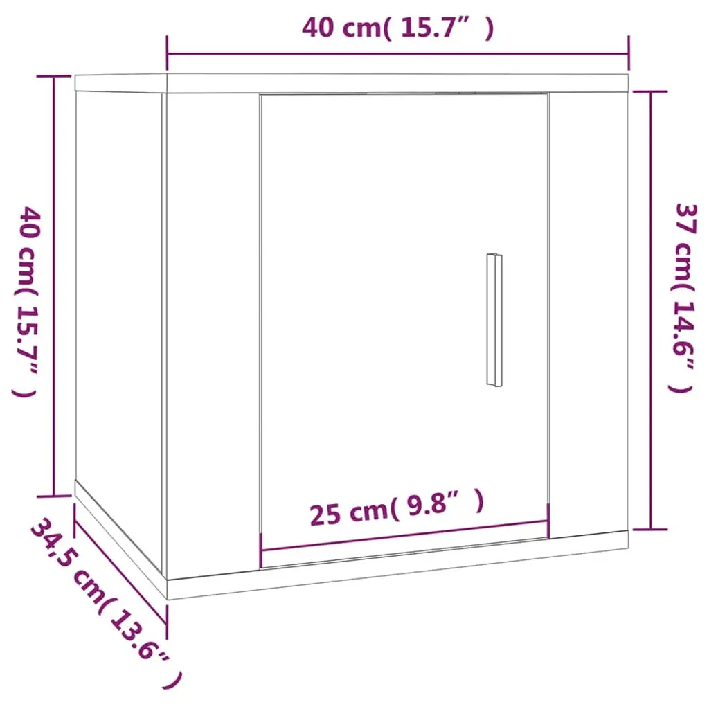 Wall Mounted TV Cabinet with Ample Storage