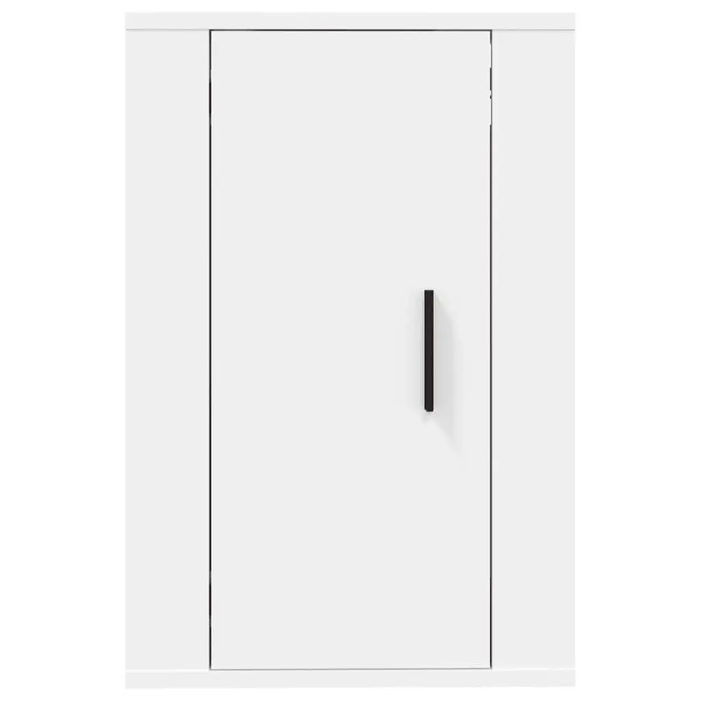 White Wall Mounted TV Cabinet 40x34.5x60 cm