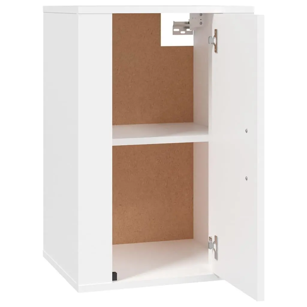 White Wall Mounted TV Cabinet 40x34.5x60 cm