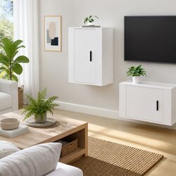 Functional and Stylish Wall Mounted TV Cabinet