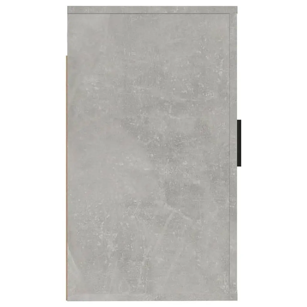 Wall Mounted TV Cabinet Grey Media Storage Unit Floating Shelf Organiser
