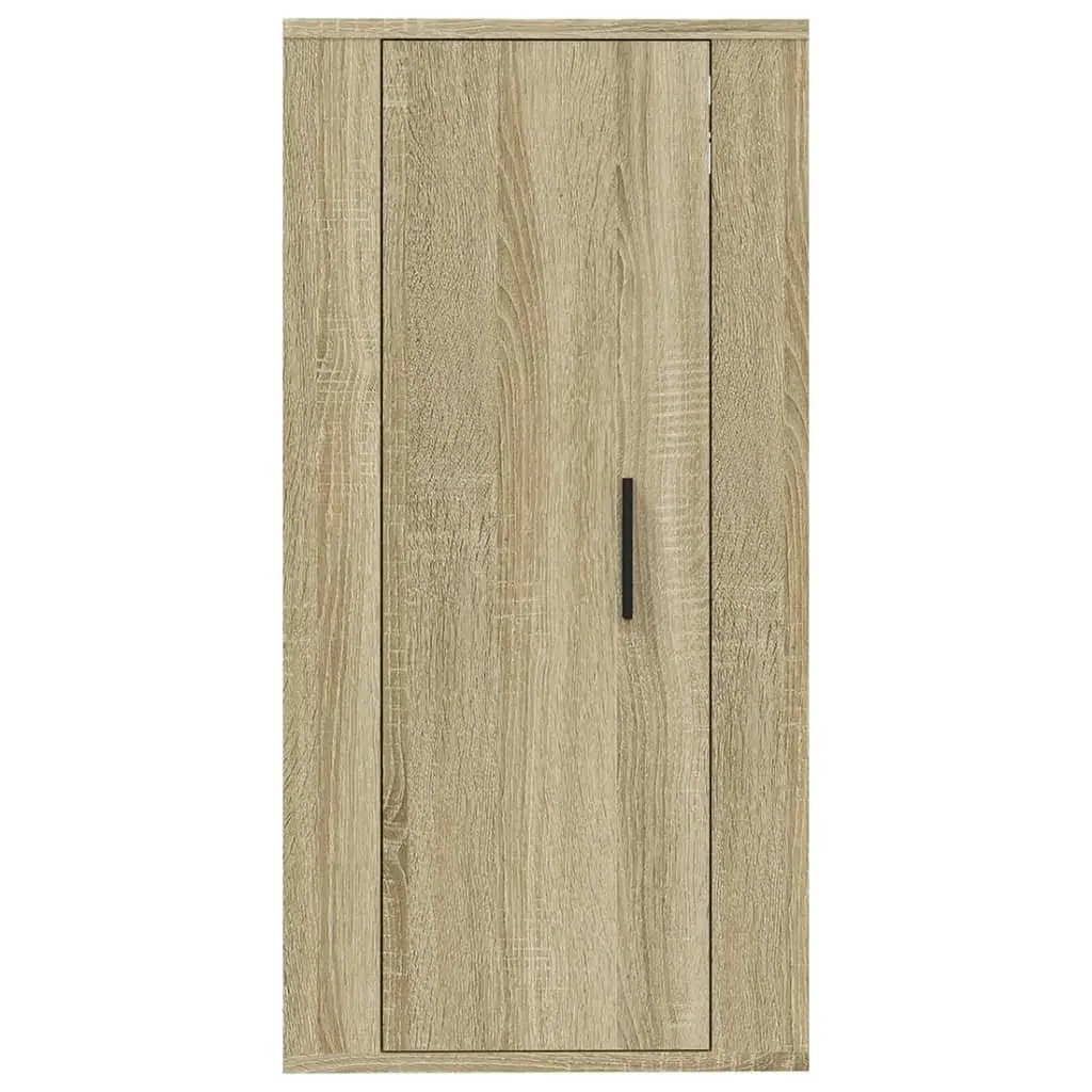 Wall Mounted TV Cabinet Brown Storage Unit 40 x 34.5 x 80 cm