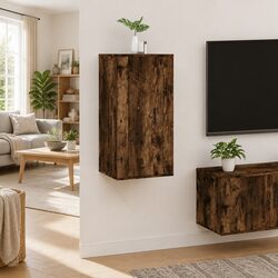 Functional Wall Mounted TV Cabinet for Easy Organization