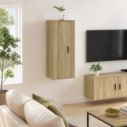 Reliable Wall Mounted TV Cabinet with Essential Storage