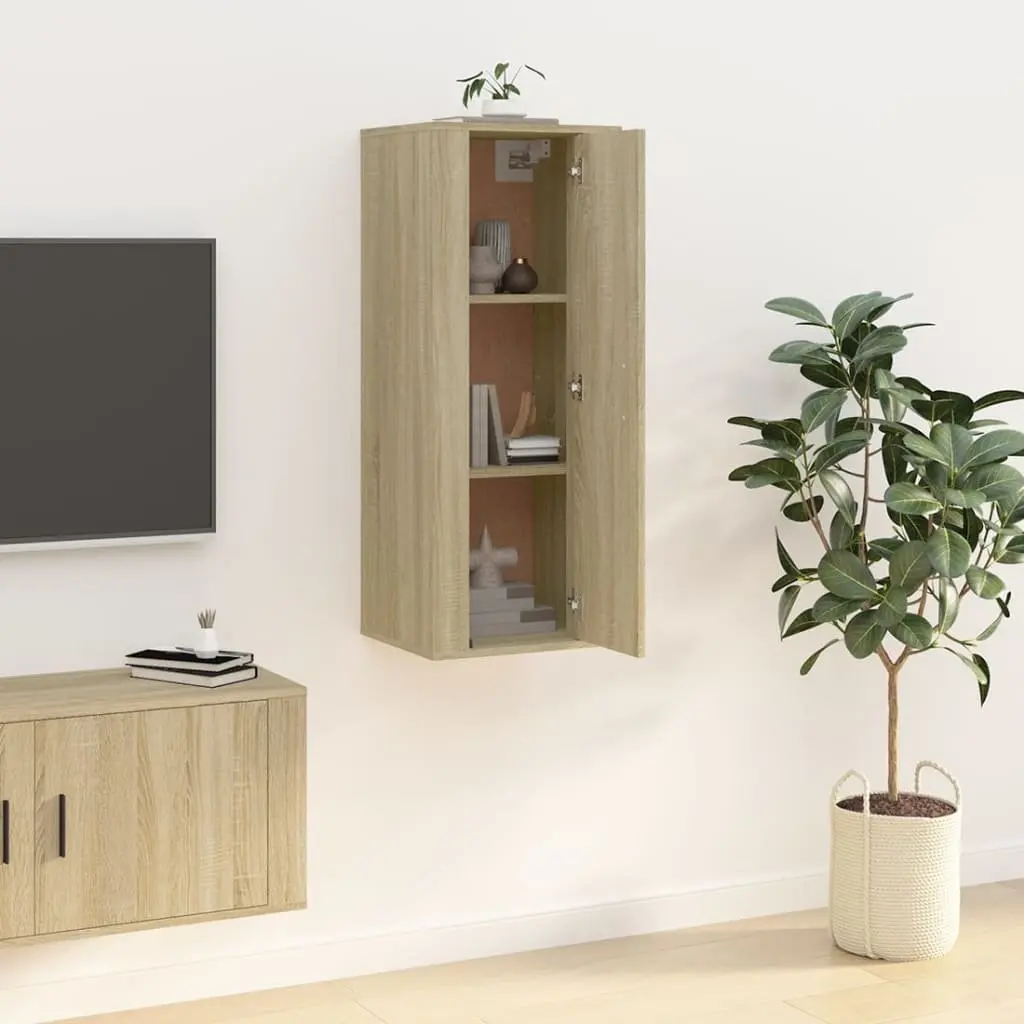 Wall Mounted TV Cabinet with Essential Storage