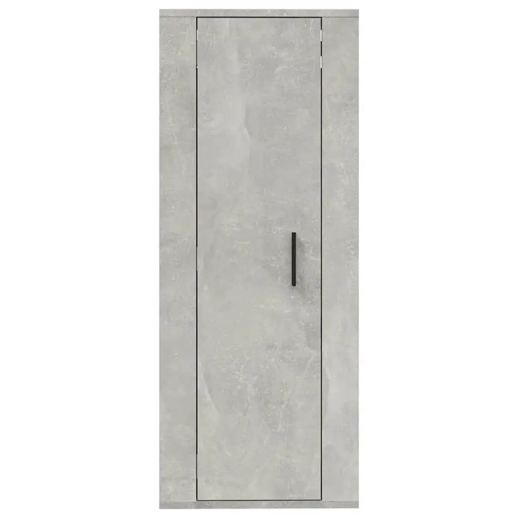Wall Mounted TV Cabinet Media Storage Unit 40x34.5x100cm Grey