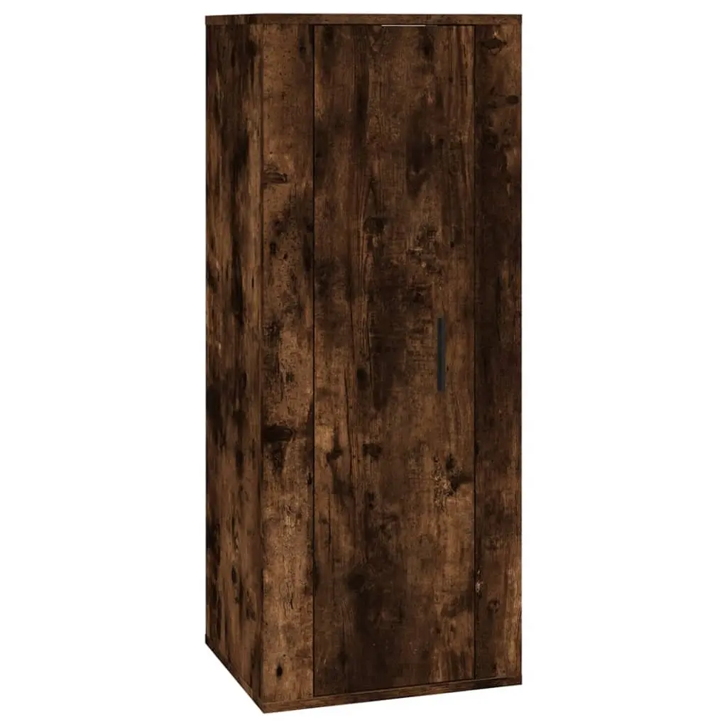 Wall Mounted TV Cabinet Media Unit Storage 40x34.5x100cm Brown Engineered Wood