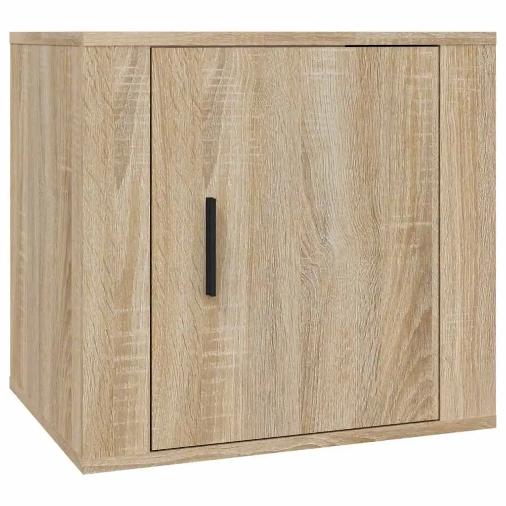 Bedside Cabinets Storage Side Tables 50W x 39D x 47H cm Brown 2 Piece