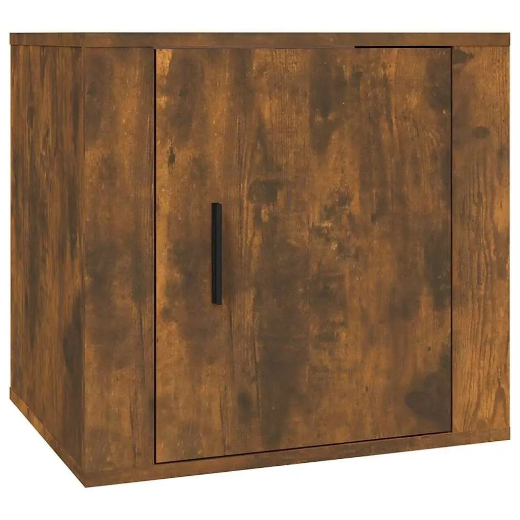 Bedside Cabinets Storage Units 2 Pieces Brown Wood