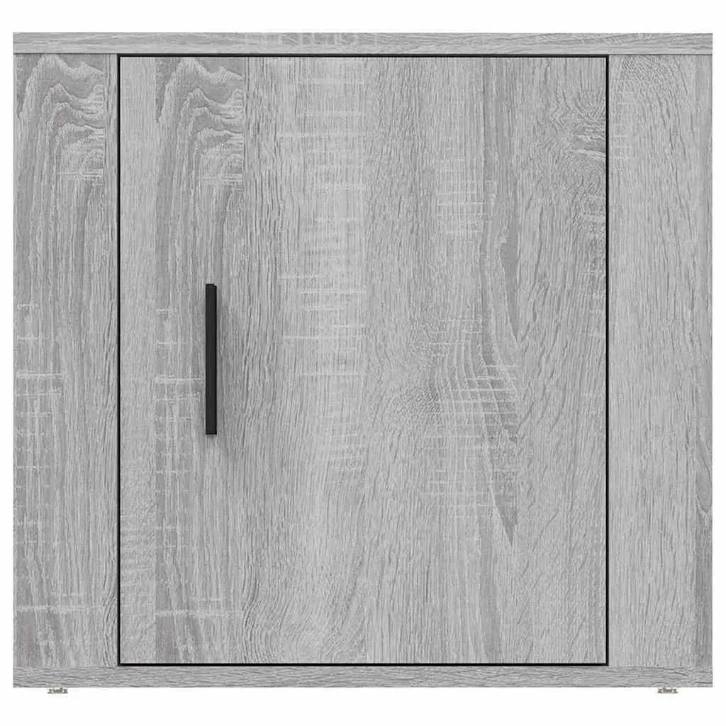 Bedside Cabinets Storage Nightstand 50x39x47cm Grey 2 pcs