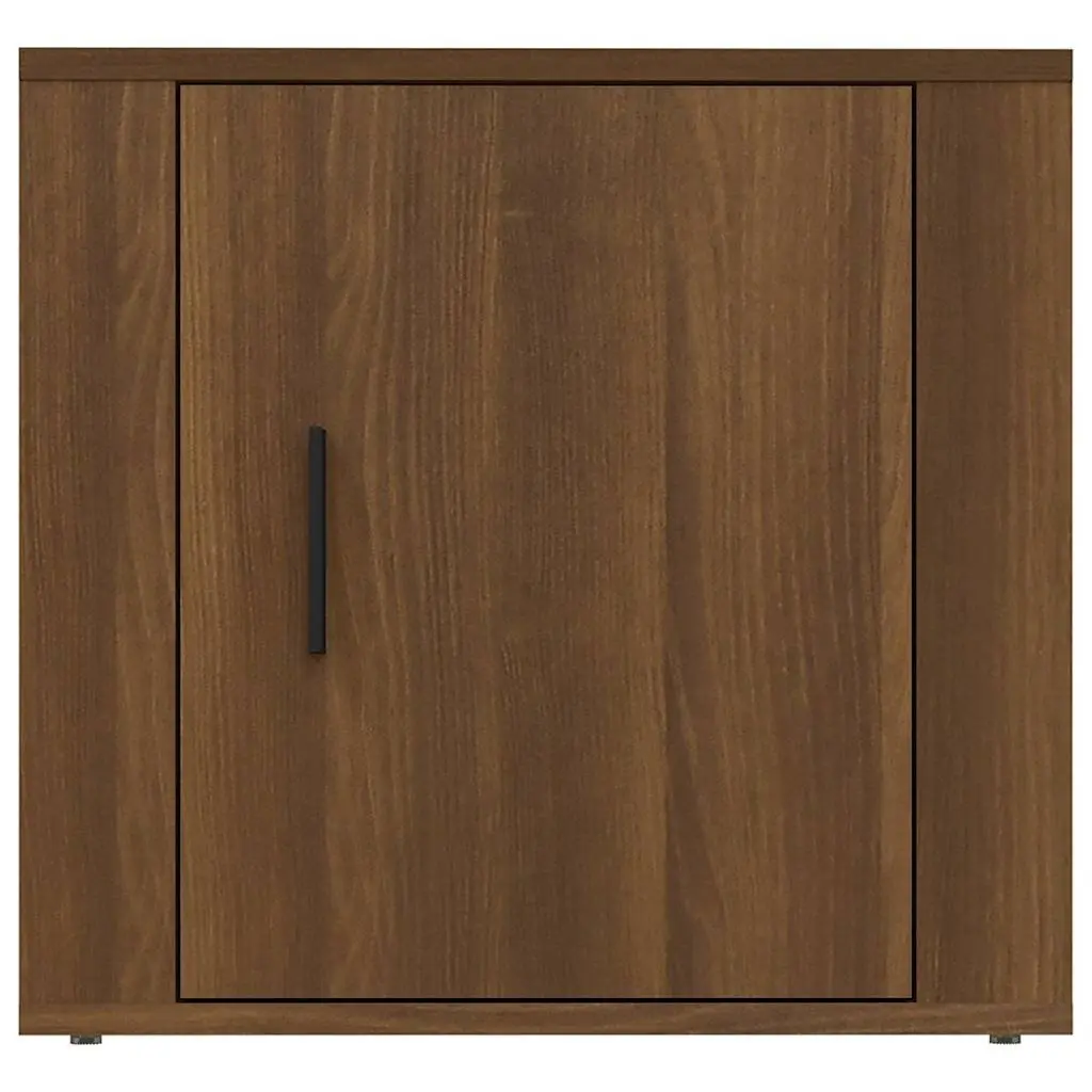 Bedside Cabinets Storage Furniture 50 x 39 x 47 cm Brown Oak 2 Piece