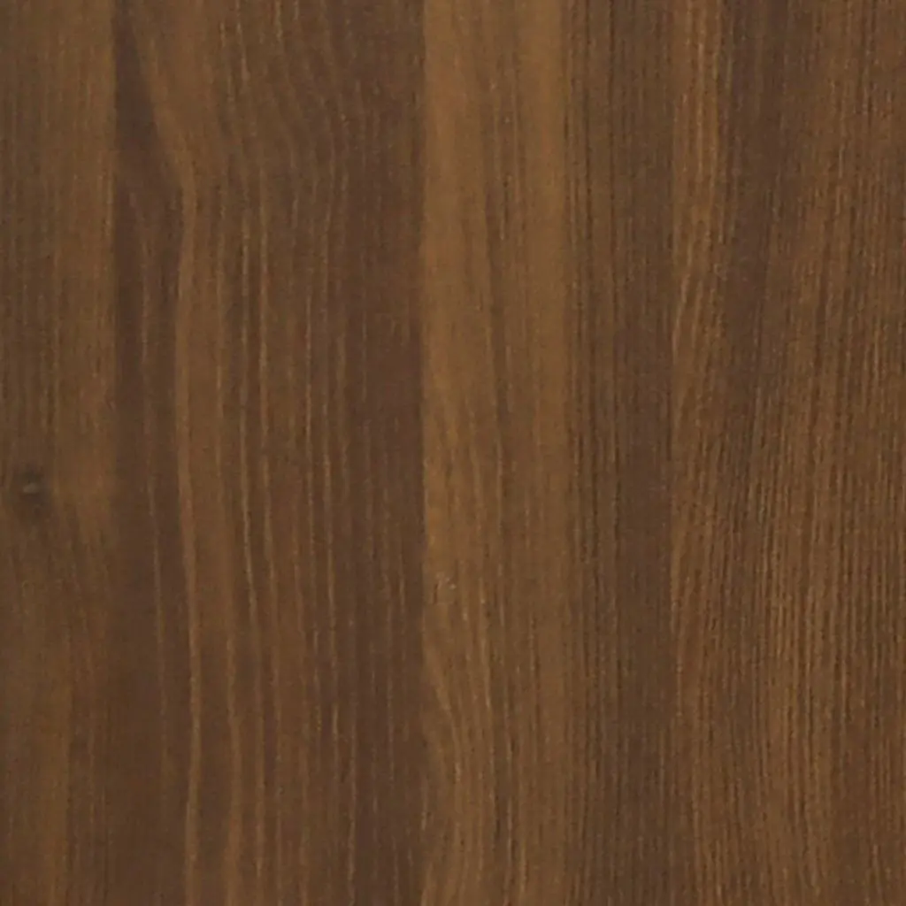 Bedside Cabinets Storage Furniture 50 x 39 x 47 cm Brown Oak 2 Piece
