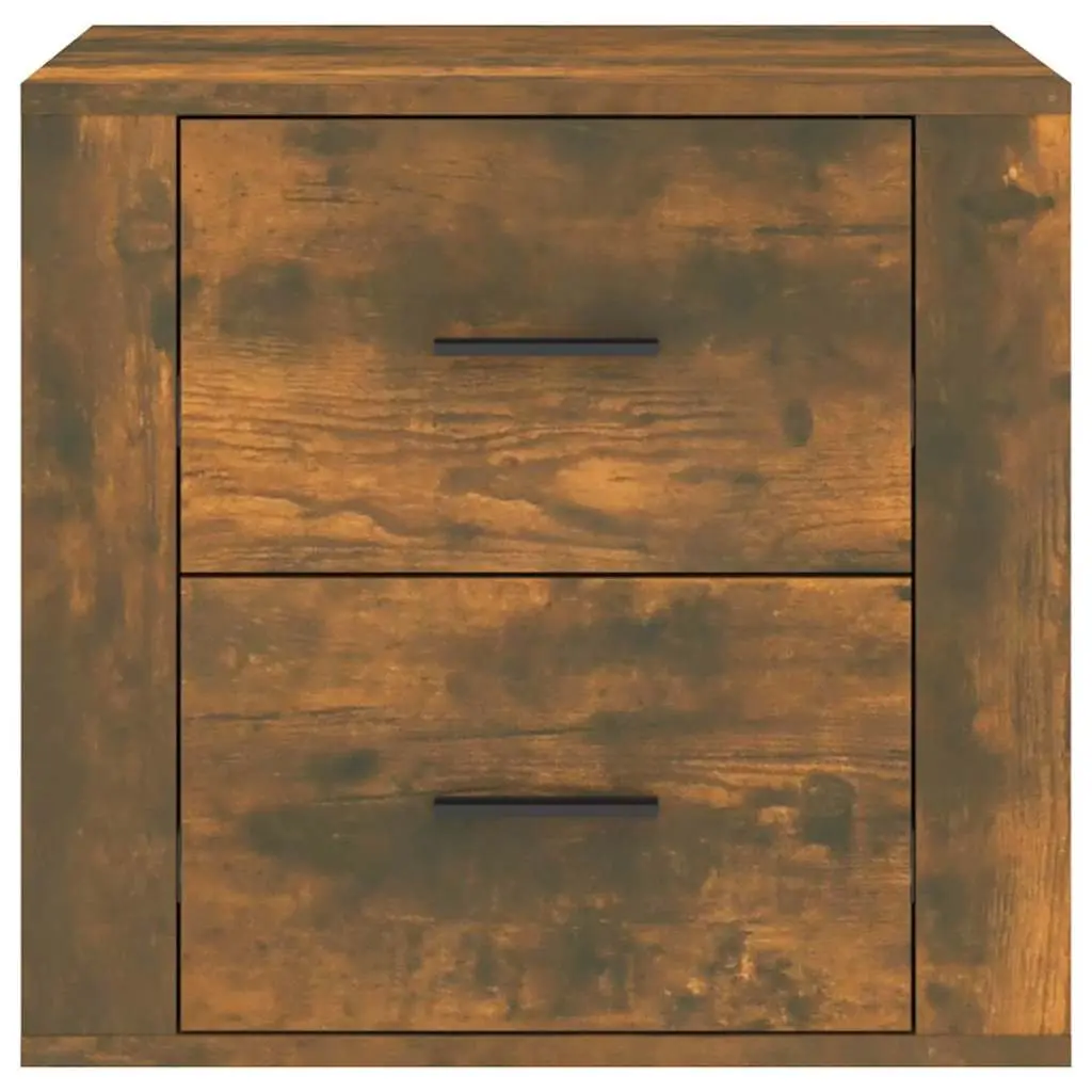Bedside Table Storage Organiser Brown Engineered Wood 50 x 39 x 47 cm