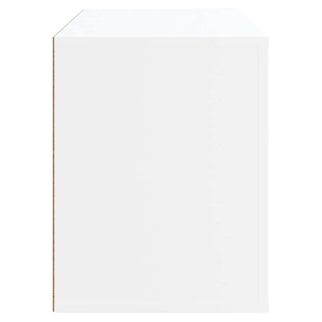 Shoe Cabinet Storage Organiser 80x35x45 cm White Engineered Wood