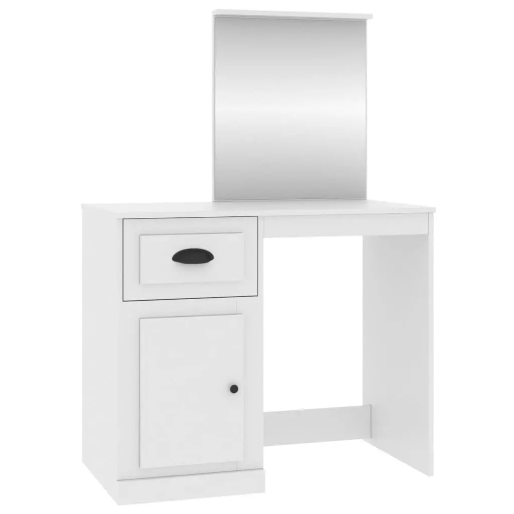 White Dressing Table with Ample Storage