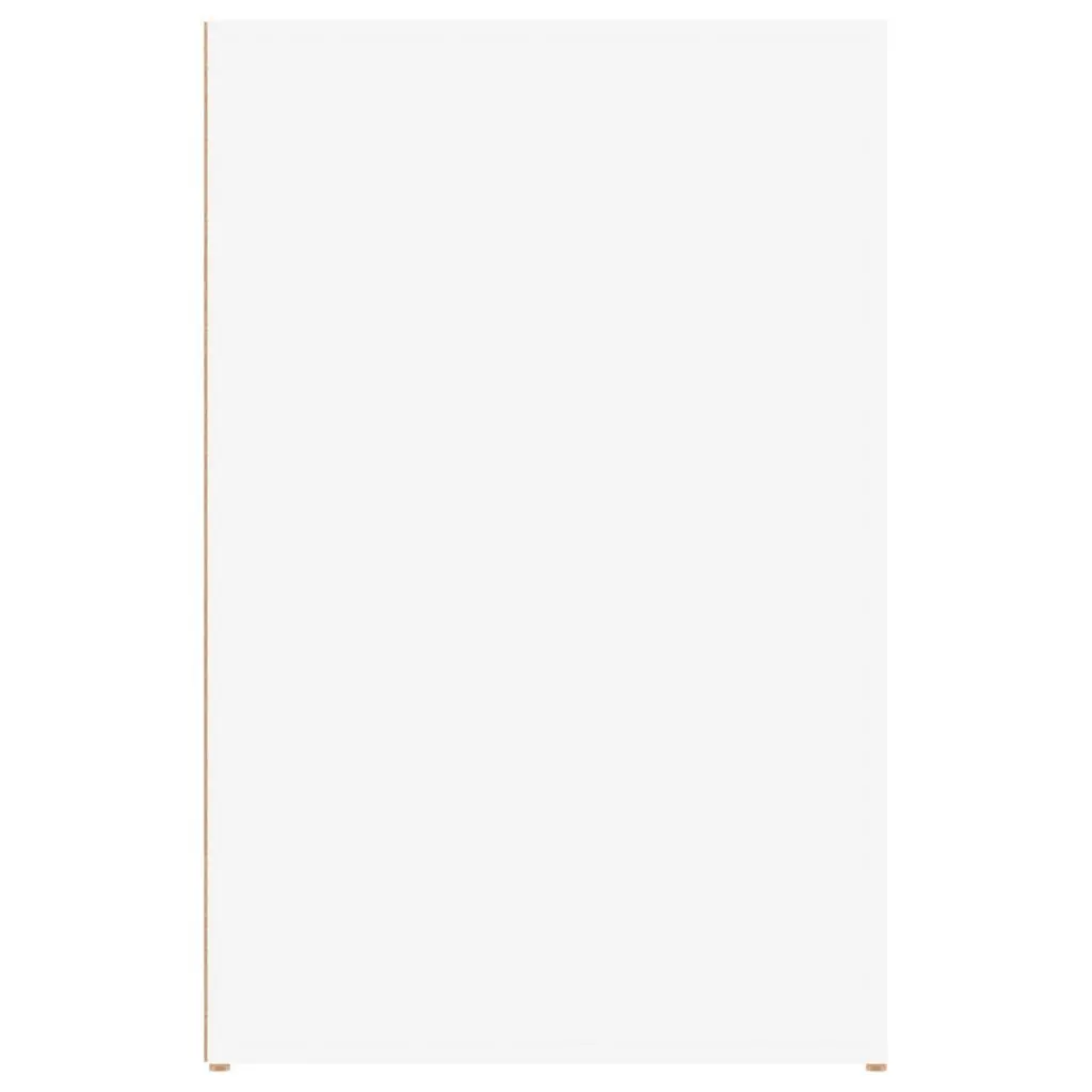 White Office Desk with Storage Solutions