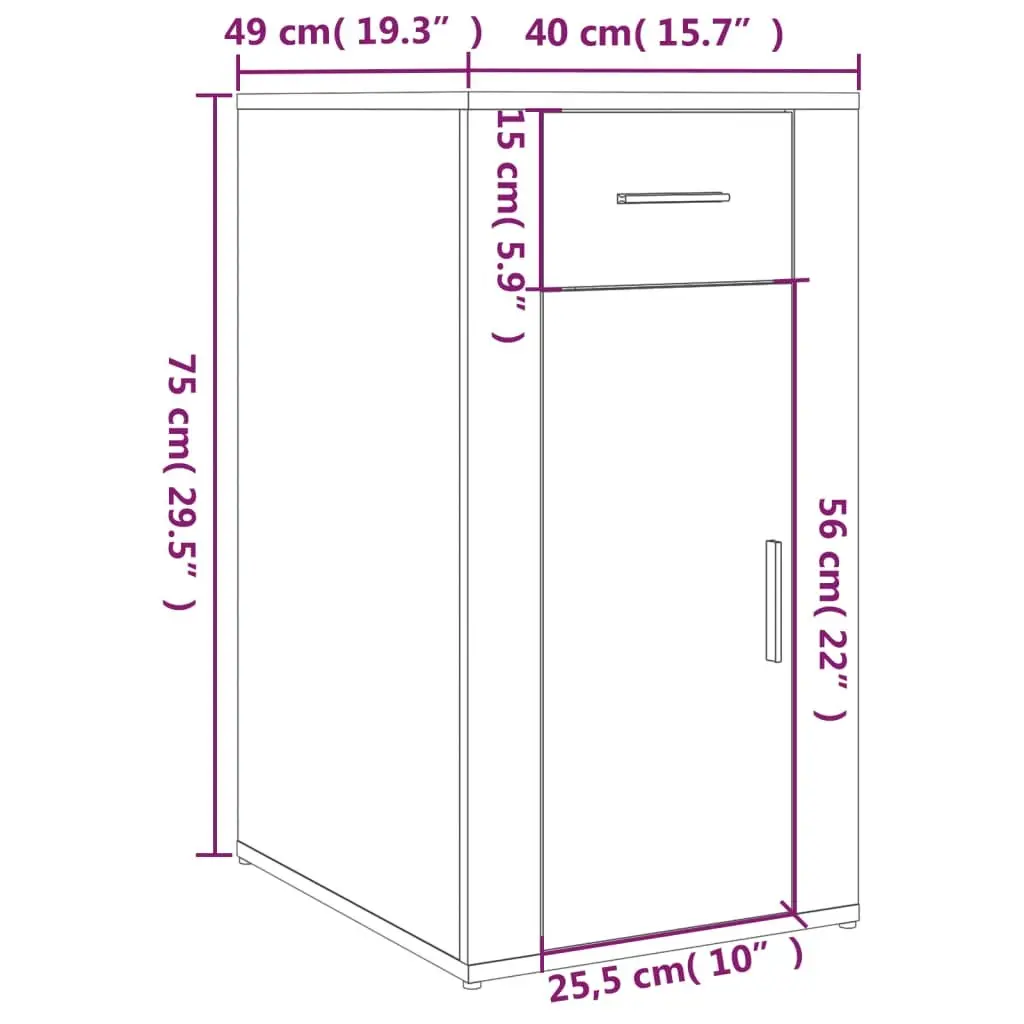 High Gloss White Cabinet for Storage Needs