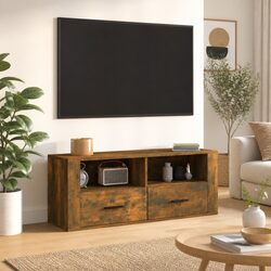 Reliable Smoked Oak TV Cabinet for Organized Living