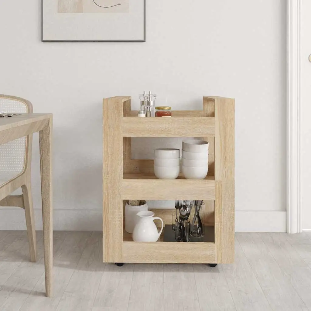 Kitchen Trolley with Ample Storage Space