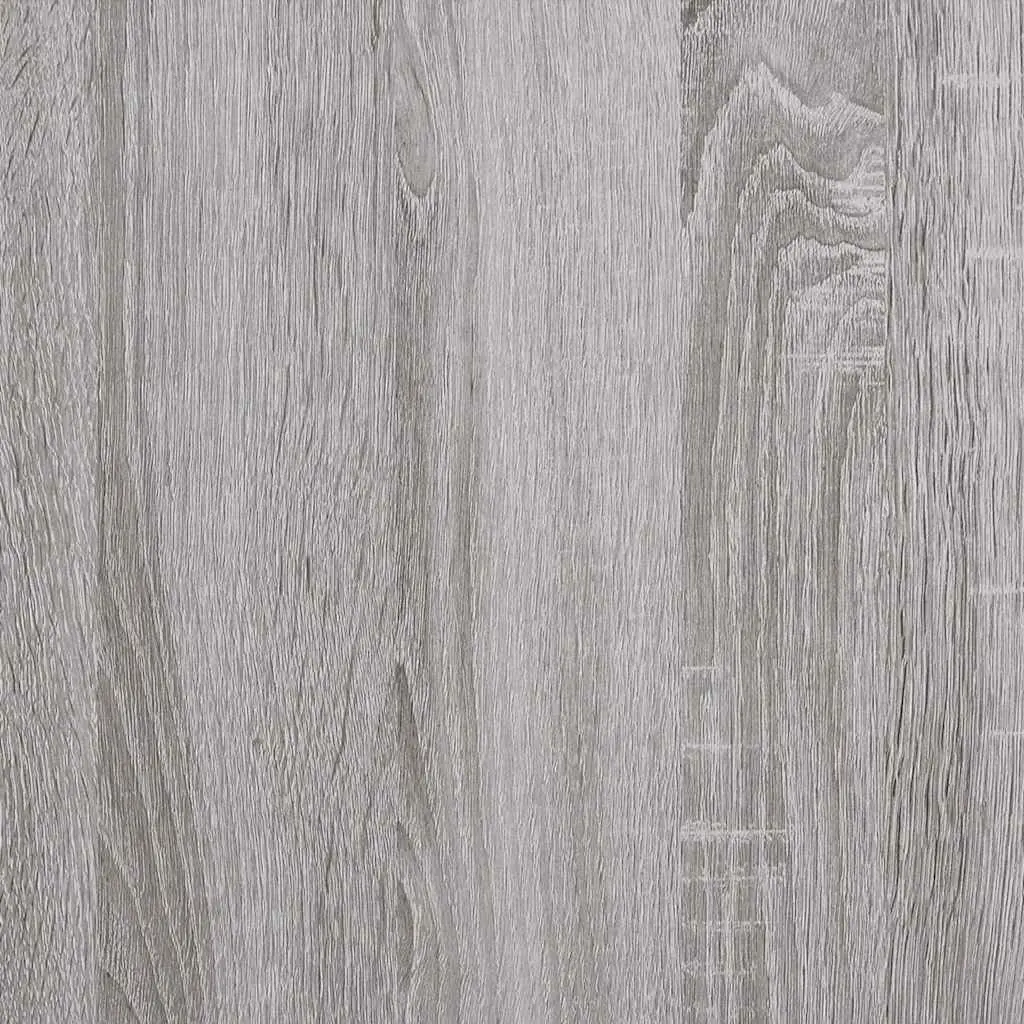 Hanging TV Cabinet Grey Sonoma Wall-Mounted Media Storage Unit 80 x 36 x 25 cm Engineered Wood
