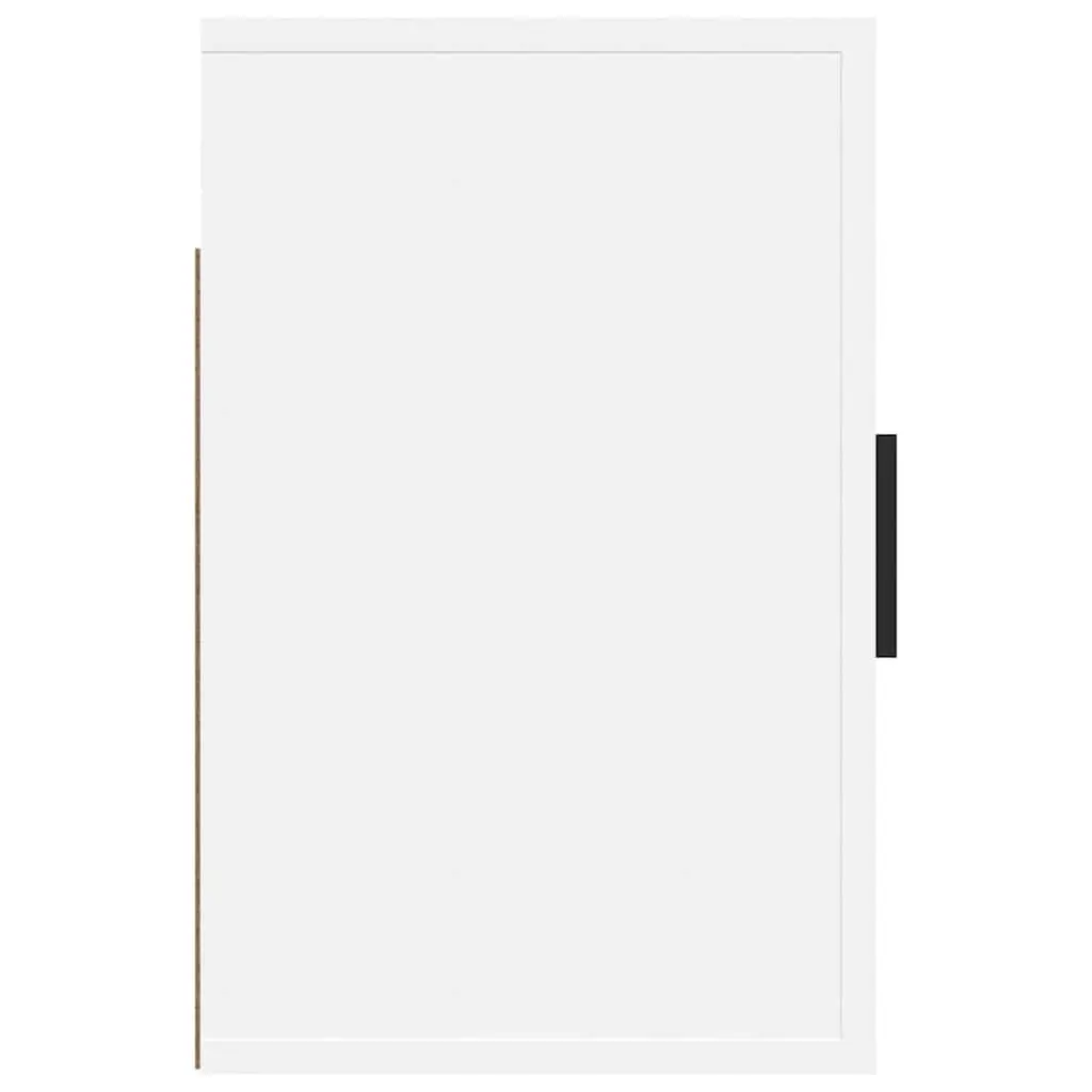 Wall-mounted Bedside Cabinet Storage Unit 50W x 30D x 47H cm White
