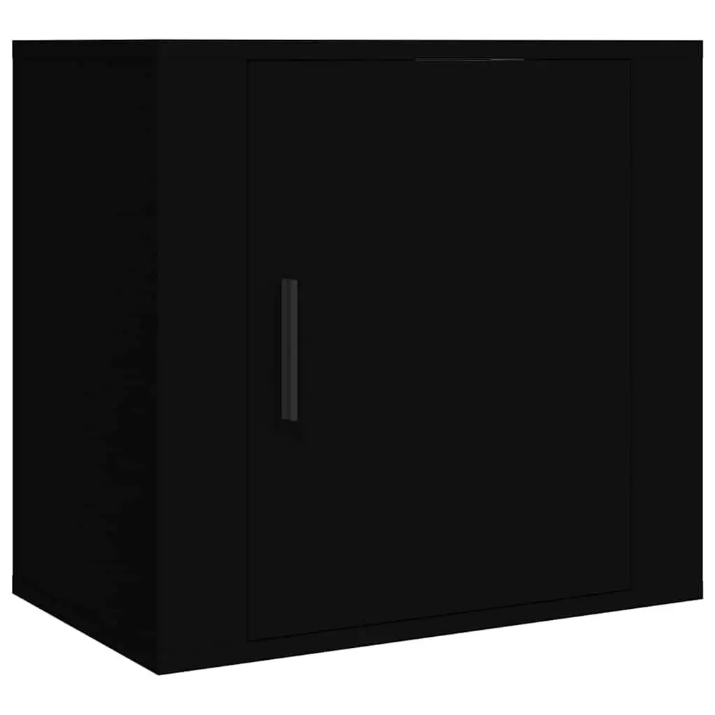 Black Floating Cabinet for Bedroom Essentials