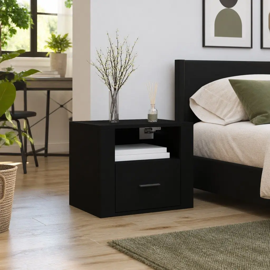 Floating Bedside Storage