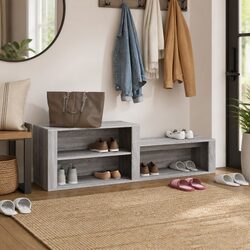 Reliable Grey Shoe Cabinet for Organised Living