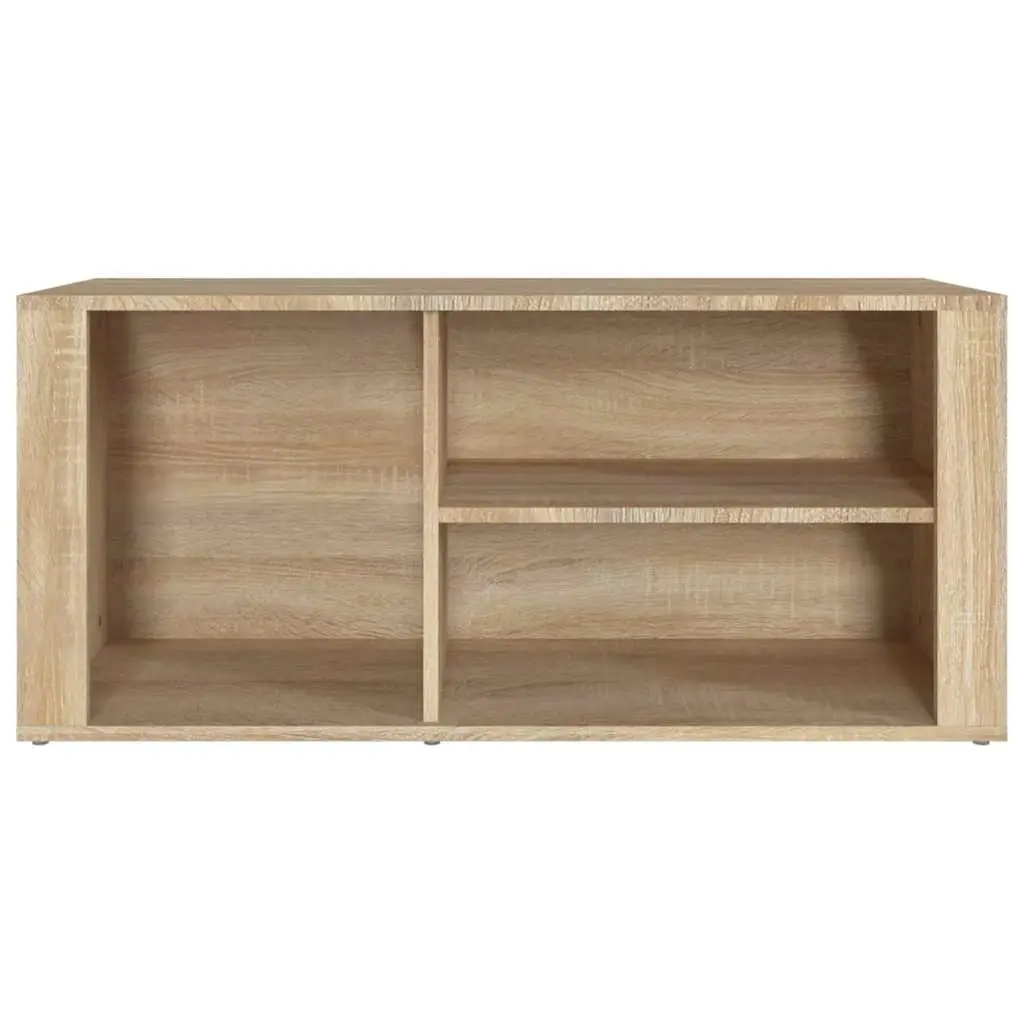 Shoe Cabinet Storage Organiser Beige Engineered Wood Hallway Furniture
