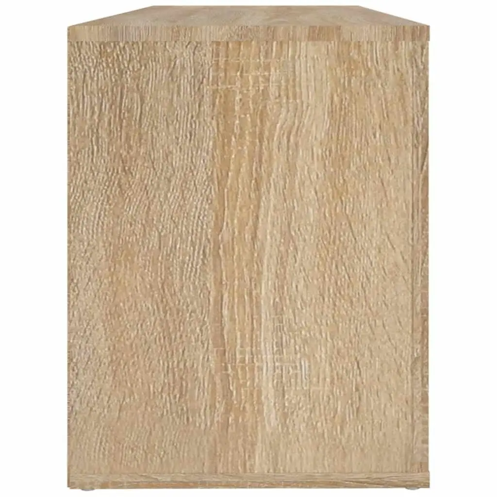 Shoe Cabinet Storage Organiser Beige Engineered Wood Hallway Furniture