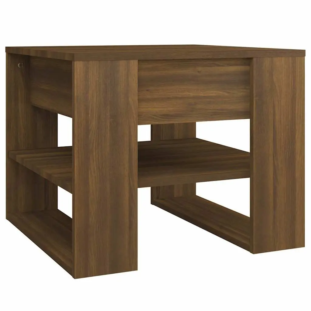 Brown Coffee Table with Storage Benefits