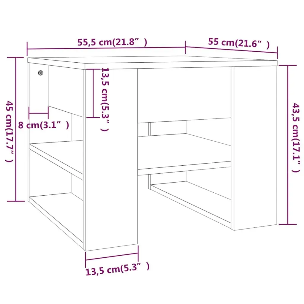 Brown Coffee Table with Storage Benefits
