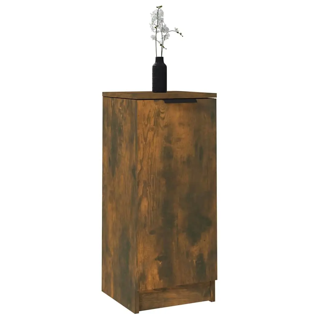 Sideboards 2 pcs Brown Storage Cabinet 30x30x70 cm Engineered Wood Cupboard