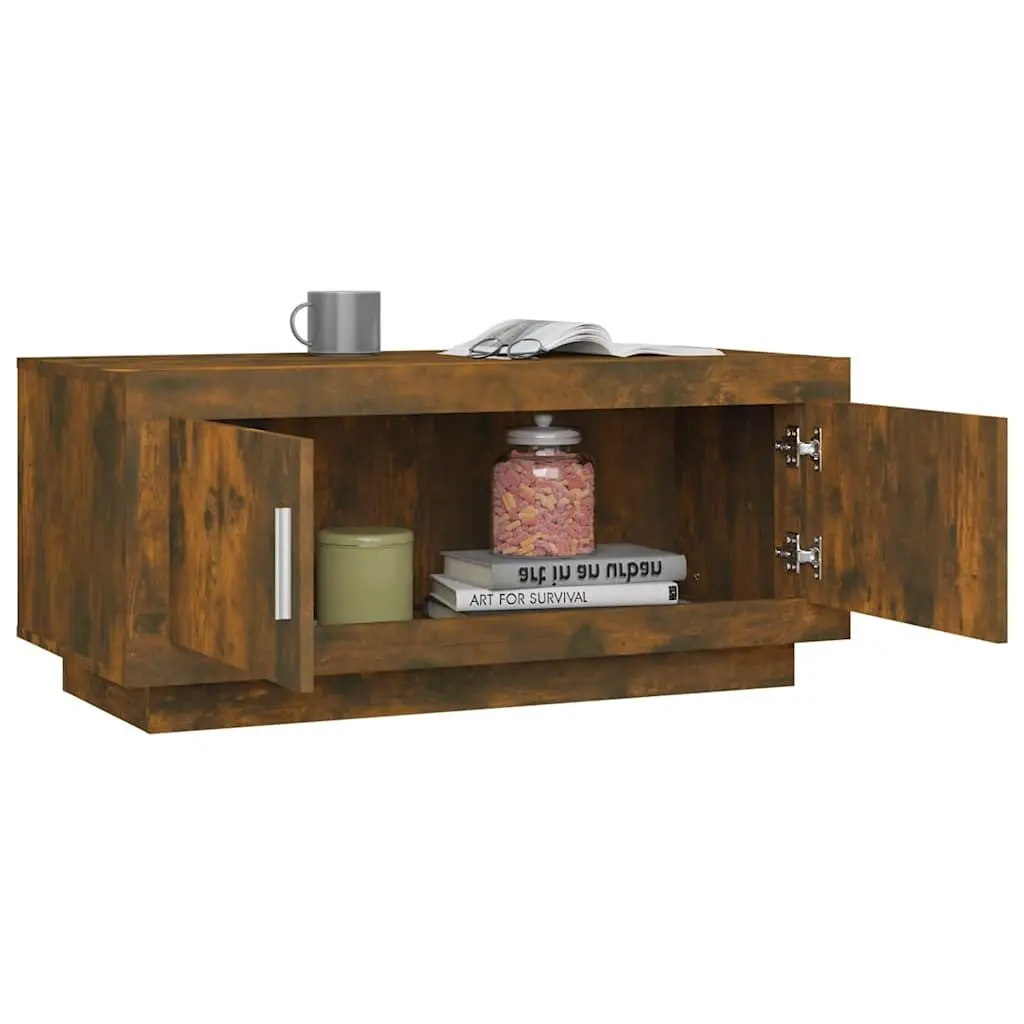 Coffee Table in Brown with Ample Storage