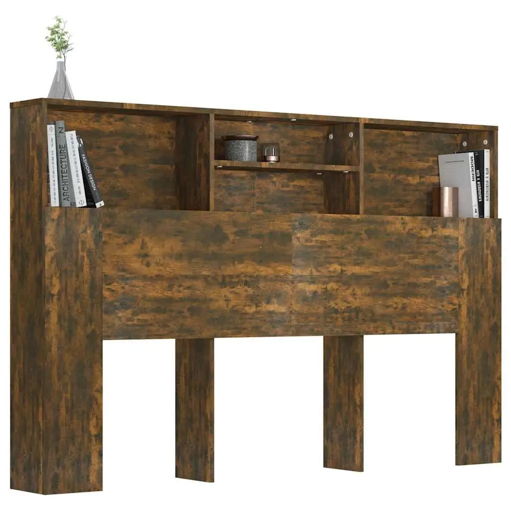 Wall-Mount Headboard Cabinet for Bedrooms