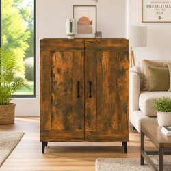 Brown Engineered Wood Sideboard: Practicality Meets Value
