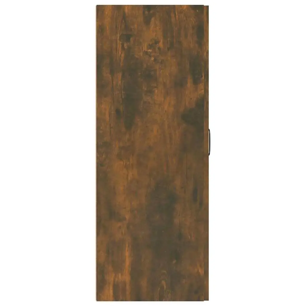 Hanging Storage Cabinet 2 Door Wall Mounted Engineered Wood Brown 69.5x34x90cm