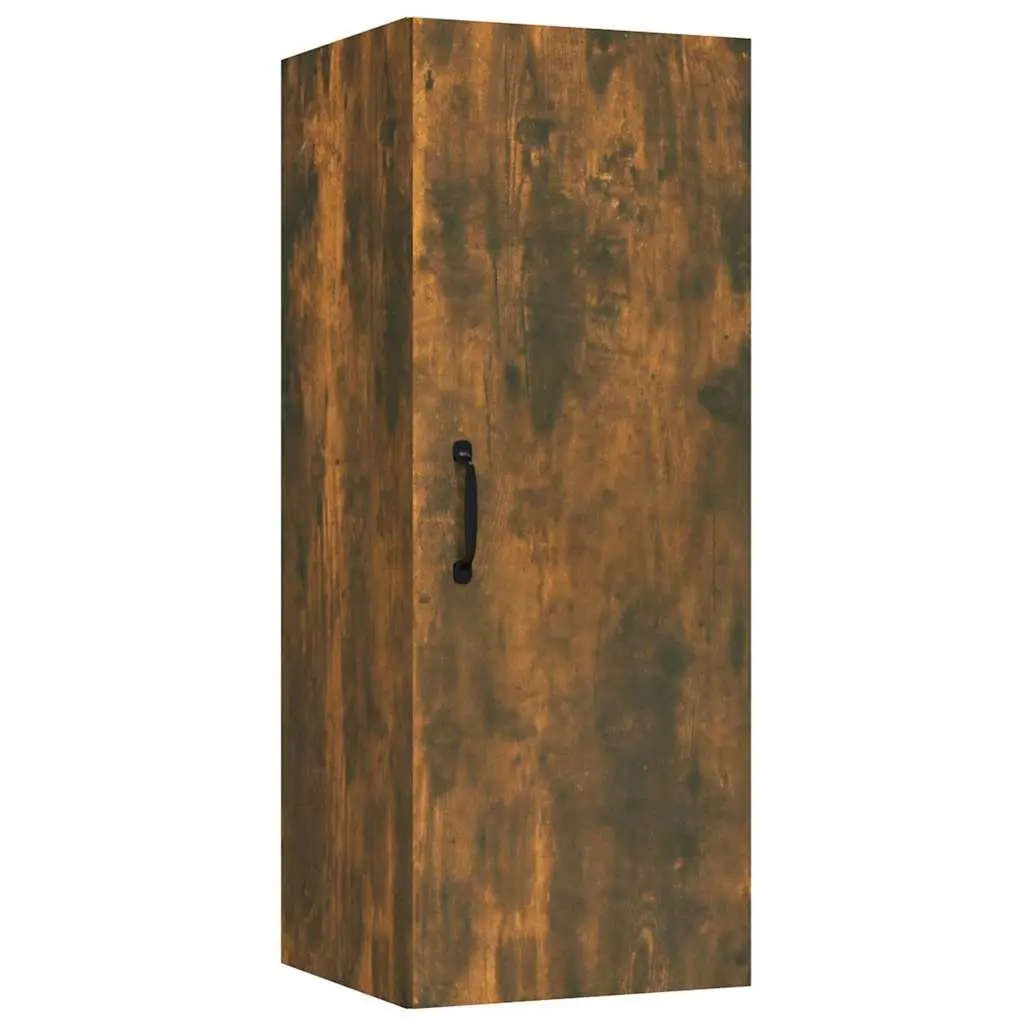 Wall Cabinet in Brown Engineered Wood