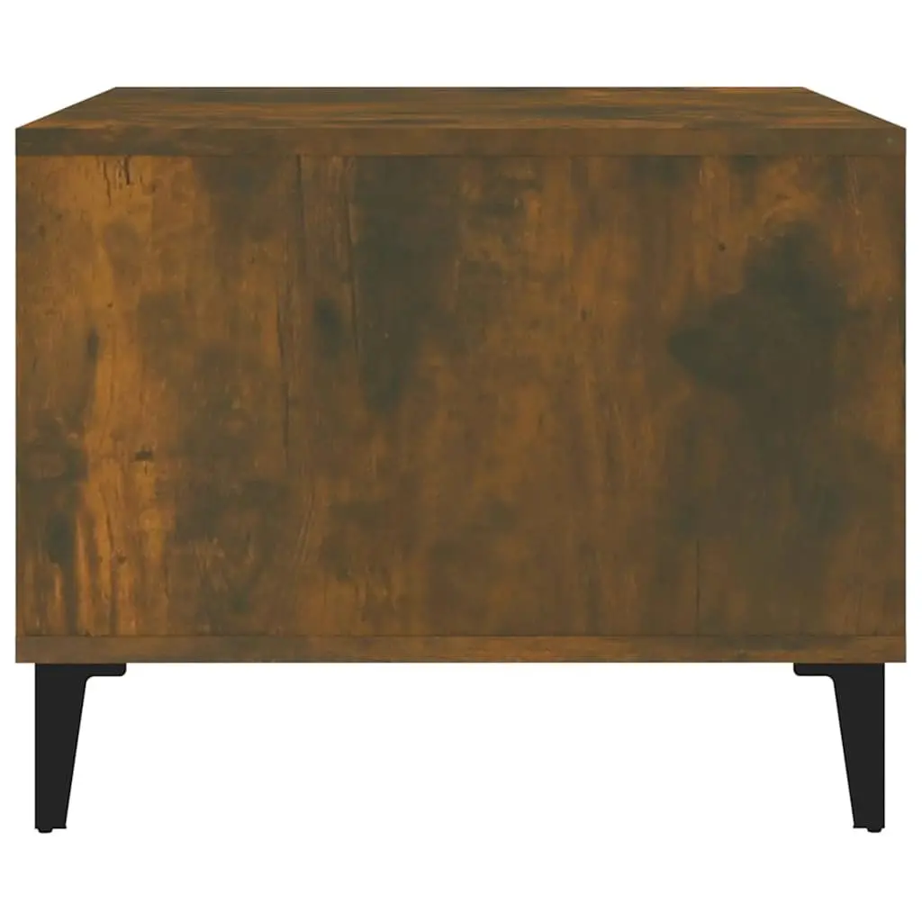 Coffee Table Storage Compartment 60W x 50D x 40H cm Brown Engineered Wood