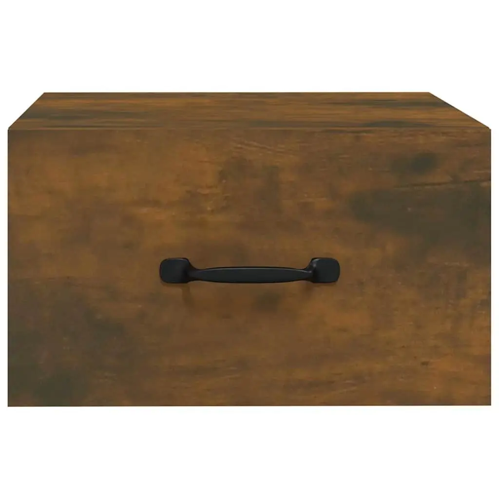 Brown Wall-mounted Bedside Tables for Bedroom Storage