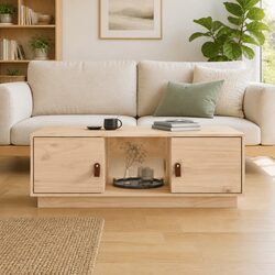 Practical Coffee Table with Ample Storage Space
