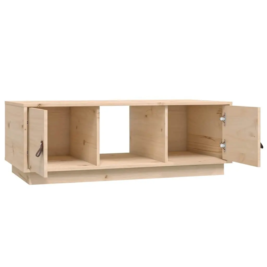 Coffee Table Storage Compartments 100x50x35 cm Brown