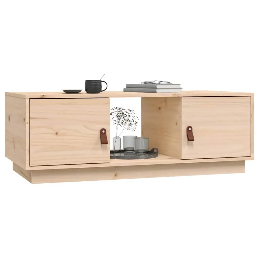 Coffee Table Storage Compartments 100x50x35 cm Brown