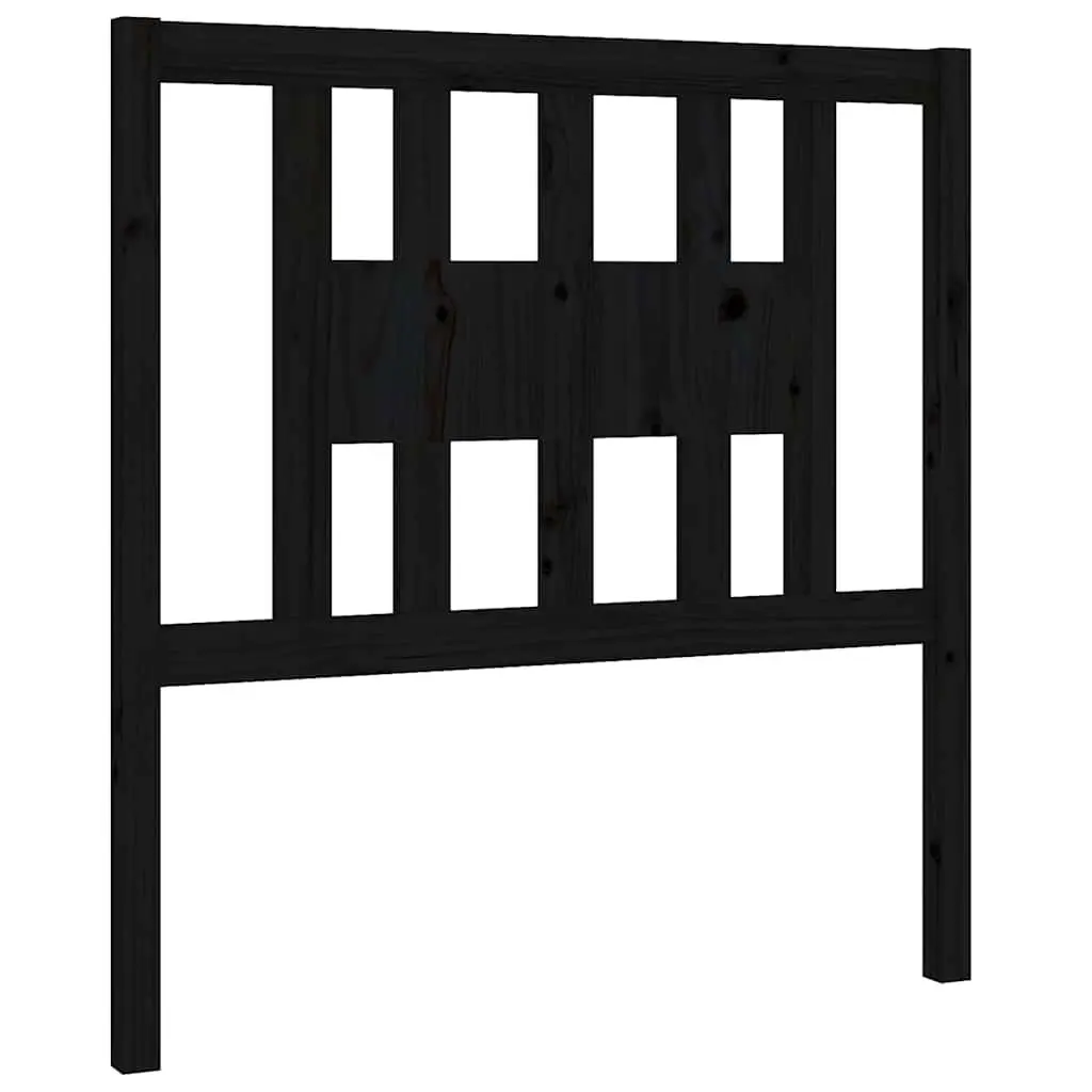 Black Pine Headboard for Bedrooms