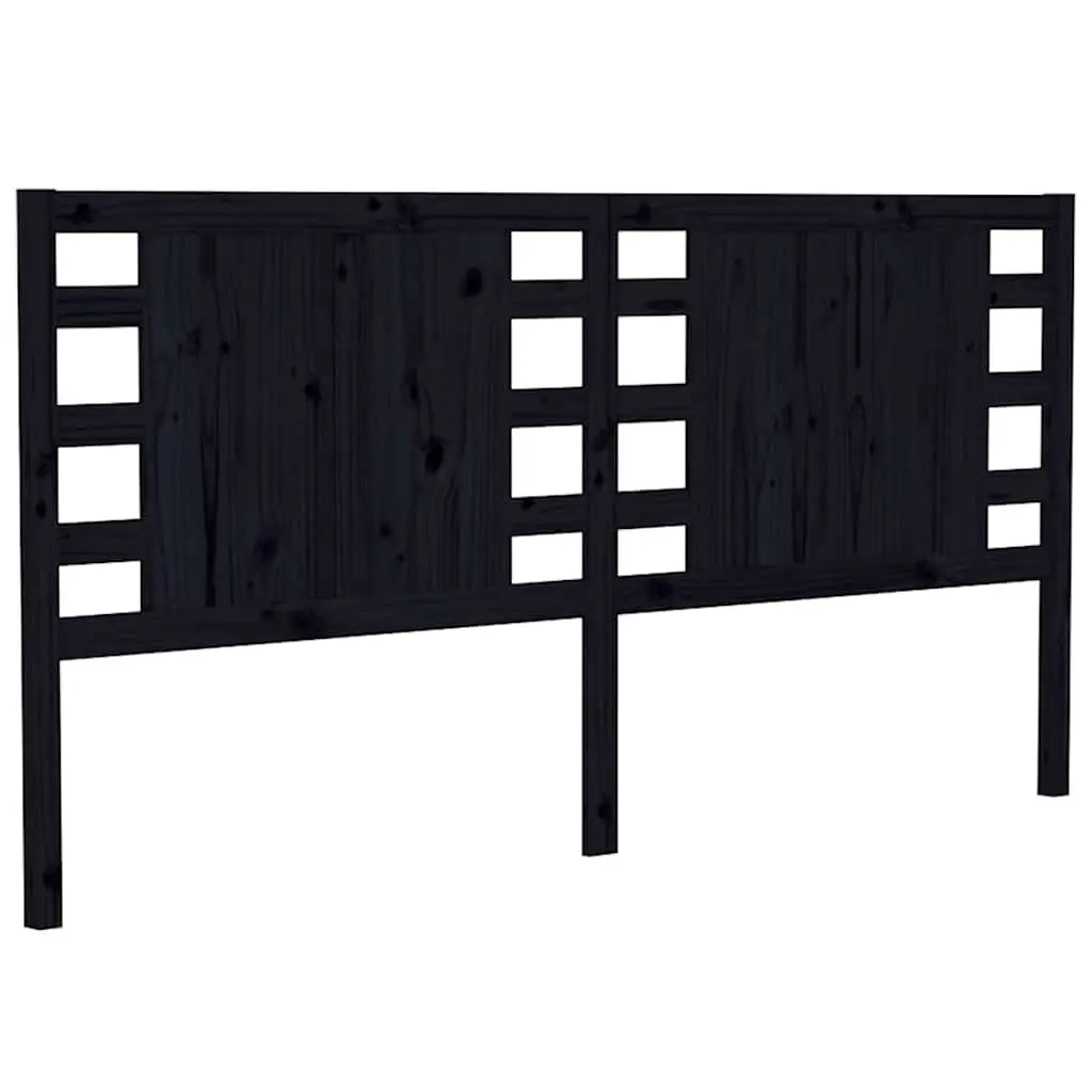Black Headboard for Relaxed Bedroom Vibe