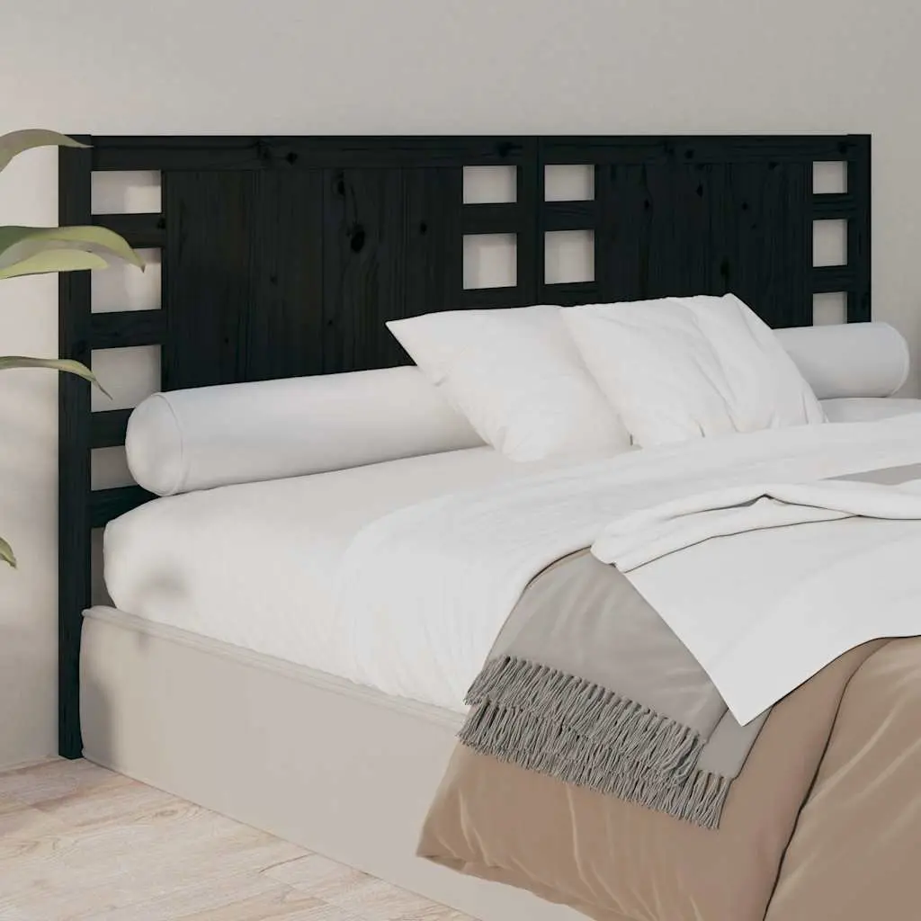 Black Headboard for Relaxed Bedroom Vibe