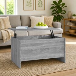 Quality Grey Sonoma Lift-Top Coffee Table
