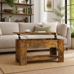 Smoked Oak Coffee Table: Practical Design for Everyday Use