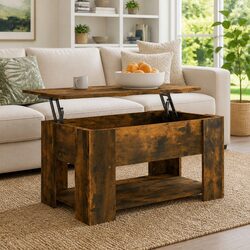 Reliable Lift-Top Coffee Table with Ample Storage